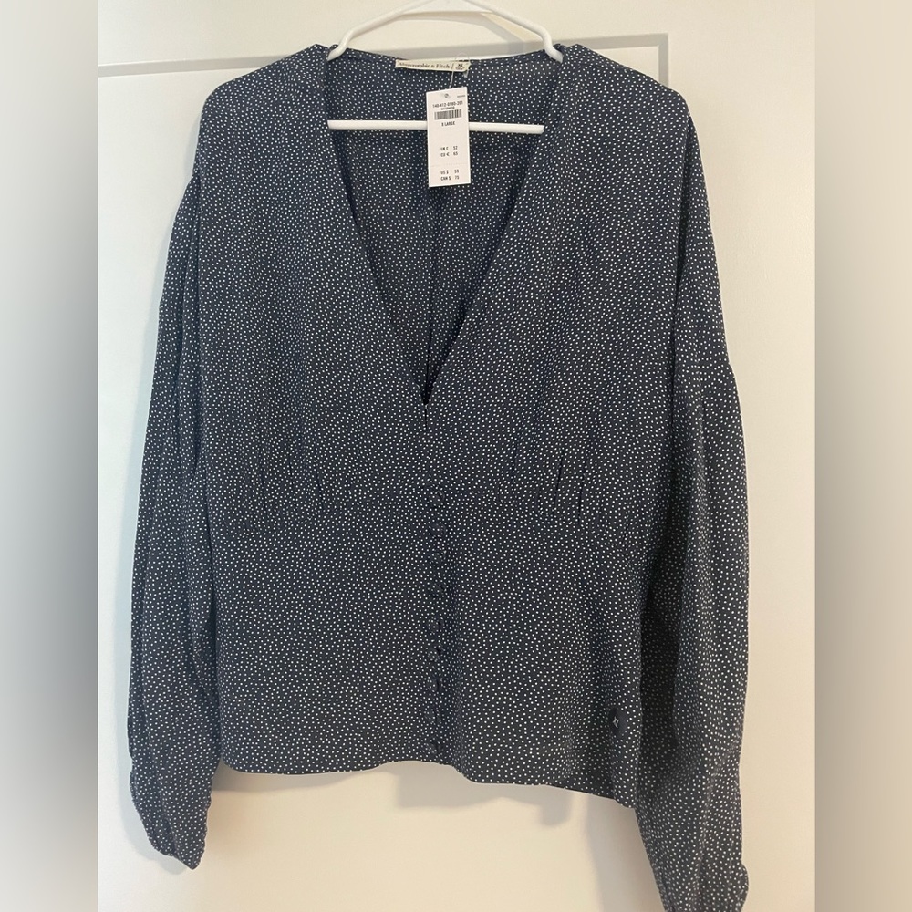 Abercrombie & Fitch Polka Dot blouse
